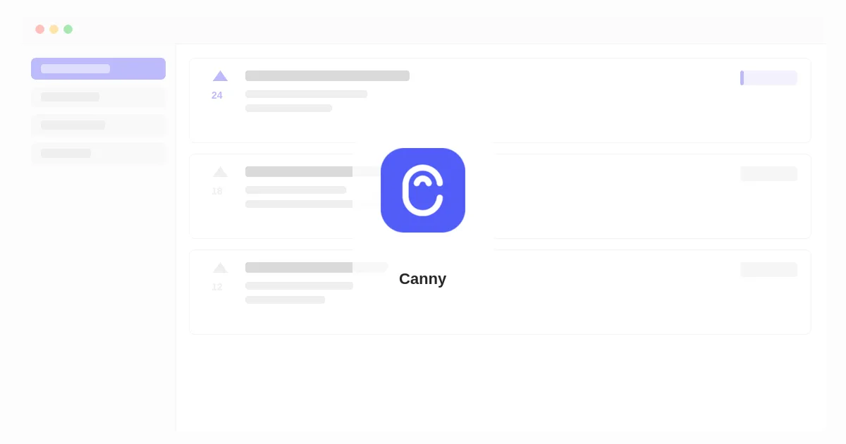 Canny feedback board with voting and prioritization