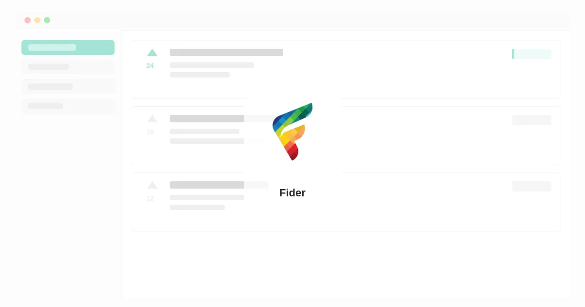 Fider open source feedback board with voting and comments