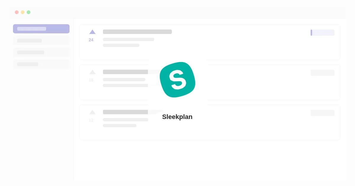 Sleekplan embeddable feedback widget with surveys and changelog