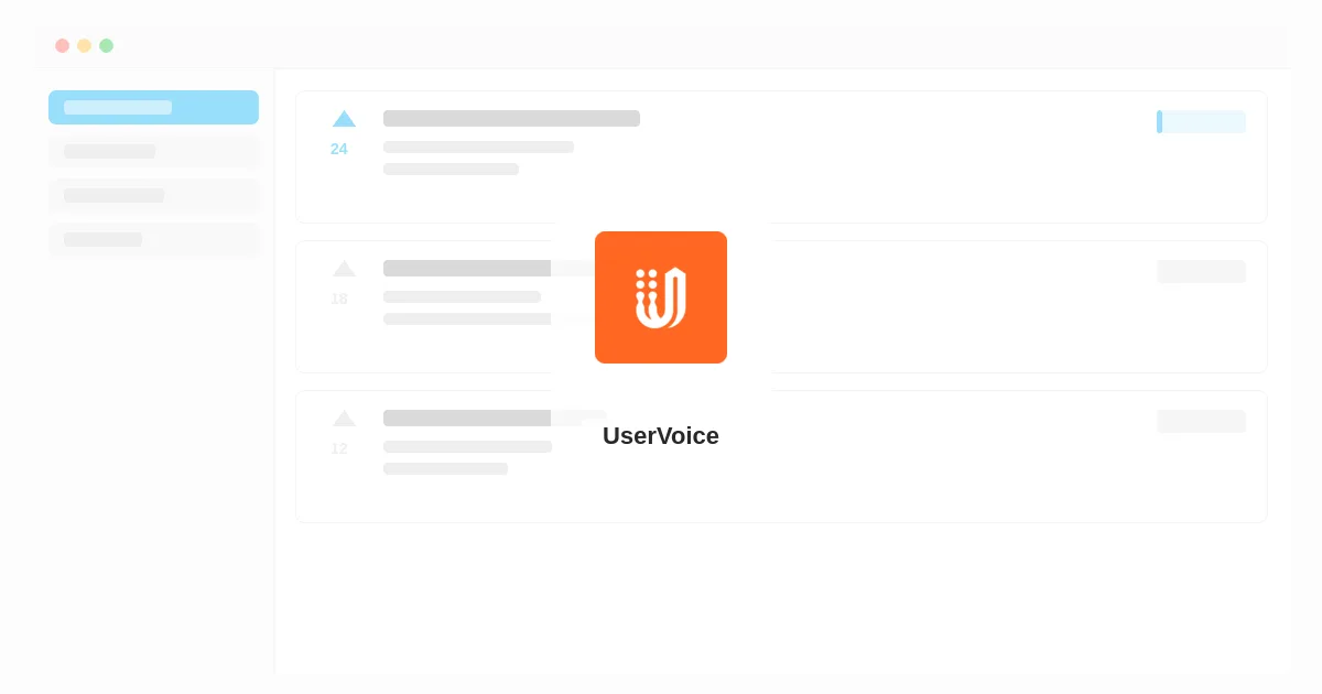 UserVoice feature request portal with revenue-linked prioritization